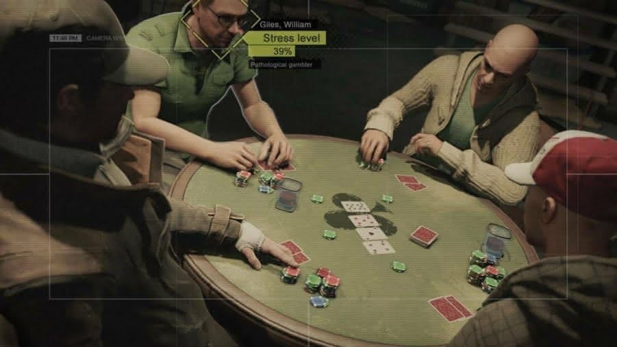  Карточный покер в Watch Dogs