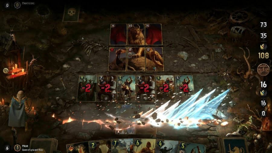 Гвинт в Thronebreaker: The Witcher Tales