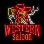 Western Saloon - игровой автомат MGA