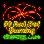 Игровой автомат 50 Red Hot Burning Clover Link™ от Greentube